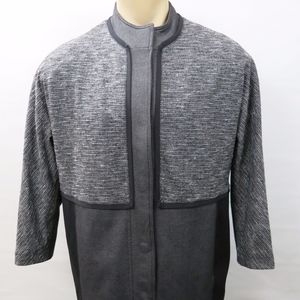 Lululemon Wool Blend Snap Down Pea Coat Medium